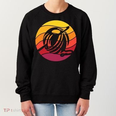 Crochet Retro Style Vintage Women's Sweatshirt