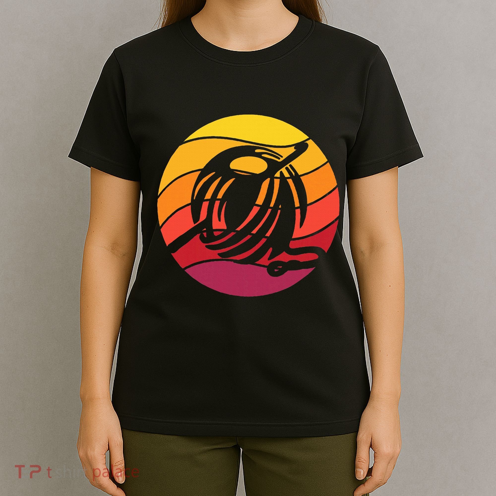 Crochet Retro Style Vintage T-Shirt