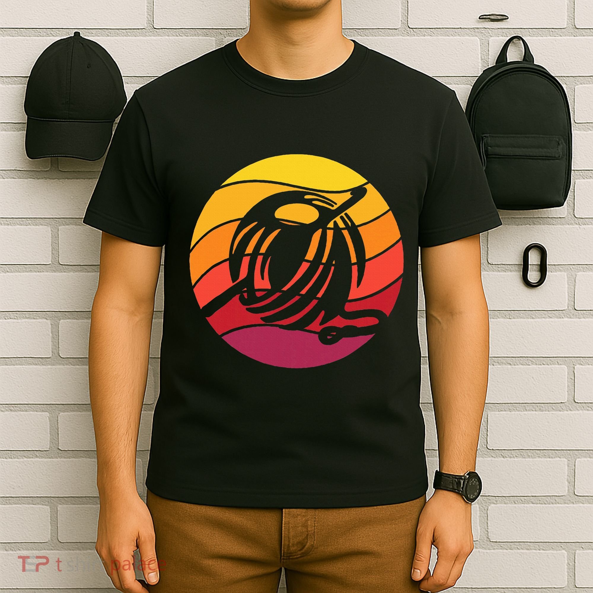 Crochet Retro Style Vintage T-Shirt