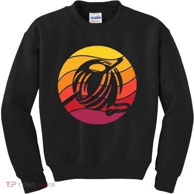 Crochet Retro Style Vintage Kids Sweatshirt