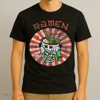 Cute Ramen Skater Kawaii Anime Skateboard Lover Ns T-Shirt thumb 3