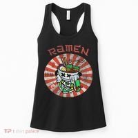 Cute Ramen Skater Kawaii Anime Skateboard Lover Ns Women's Tank Top thumb 0