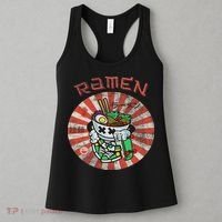 Cute Ramen Skater Kawaii Anime Skateboard Lover Ns Women's Tank Top thumb 3