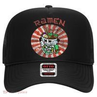 Cute Ramen Skater Kawaii Anime Skateboard Lover Ns Hat thumb 0