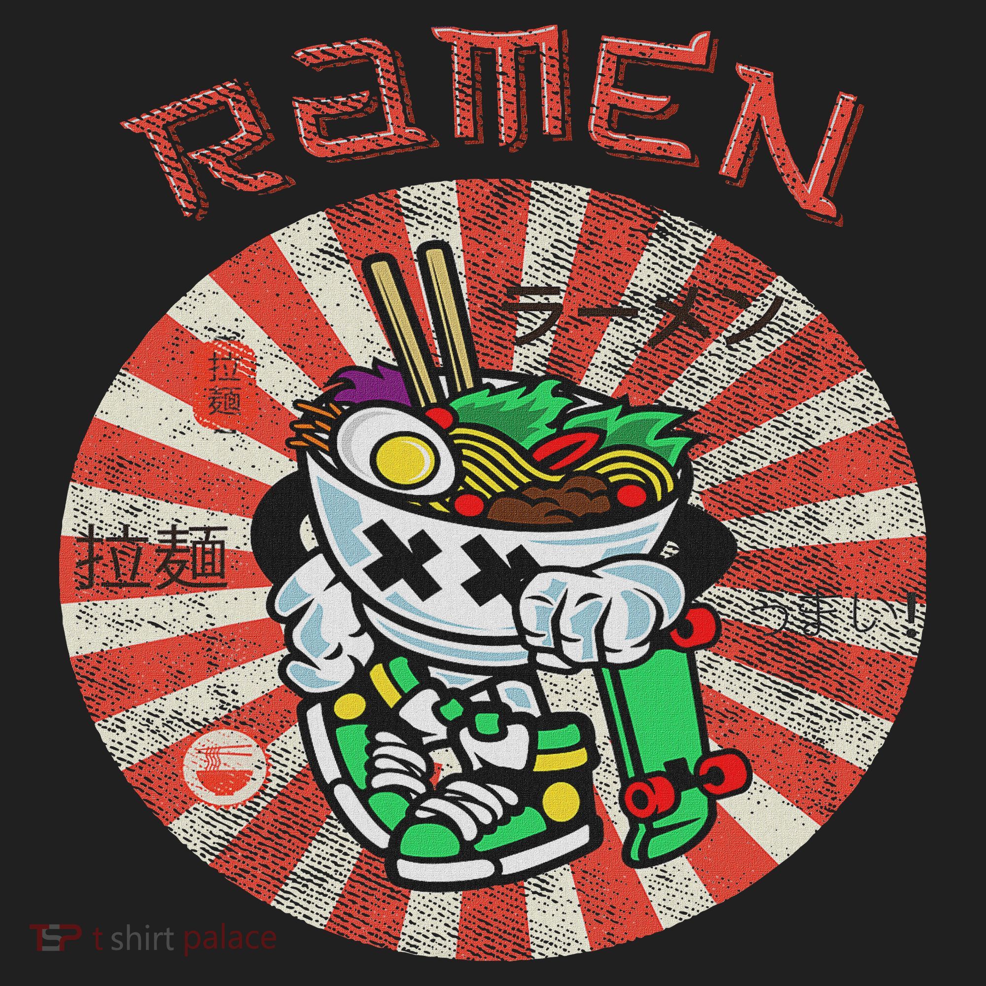 Cute Ramen Skater Kawaii Anime Skateboard Lover Ns Hat