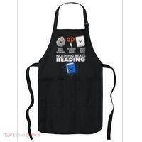 Cute Rock Scissors Paper Nothing Beats Reading Apron thumb 0