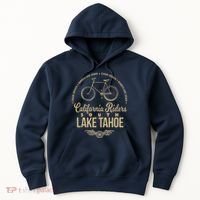 California Riders South Lake Tahoe Bicycle Cycling Hoodie thumb 0