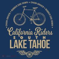 California Riders South Lake Tahoe Bicycle Cycling Long Sleeve Shirt thumb 2