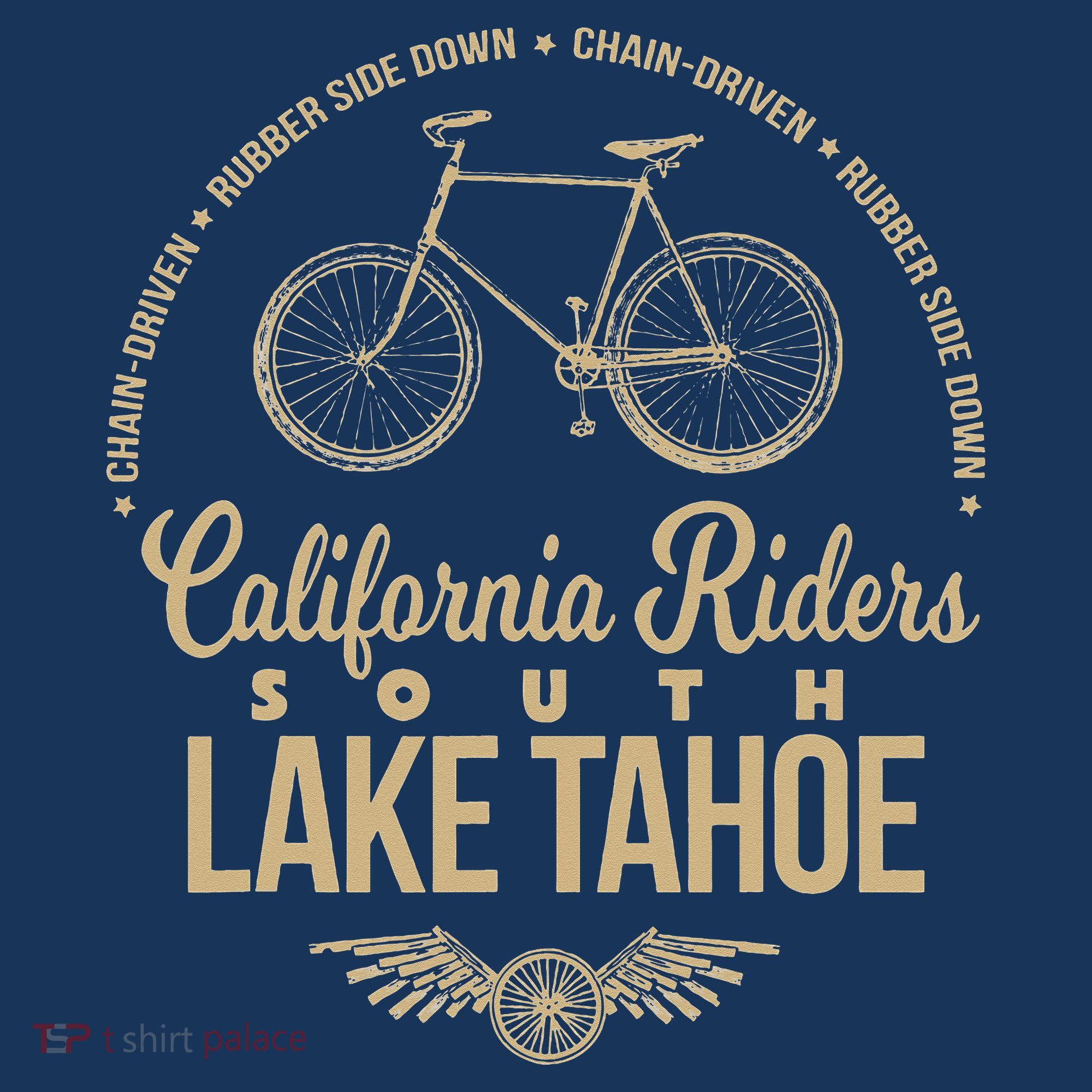 California Riders South Lake Tahoe Bicycle Cycling Sweatshirt