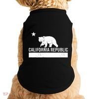 California Republic State Flag Doggie Tank thumb 0