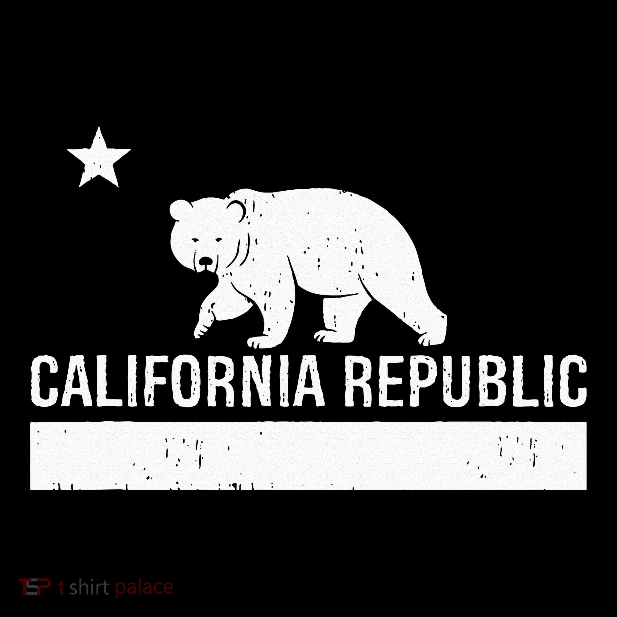 California Republic State Flag Women's Hoodie