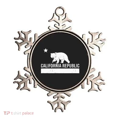 California Republic State Flag Ornament