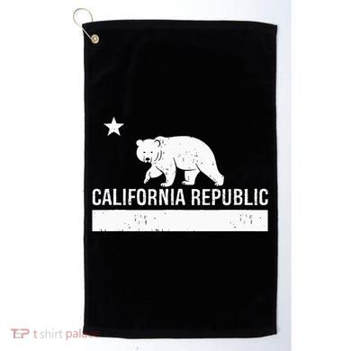 California Republic State Flag Golf Towel