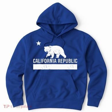 California Republic State Flag Hoodie