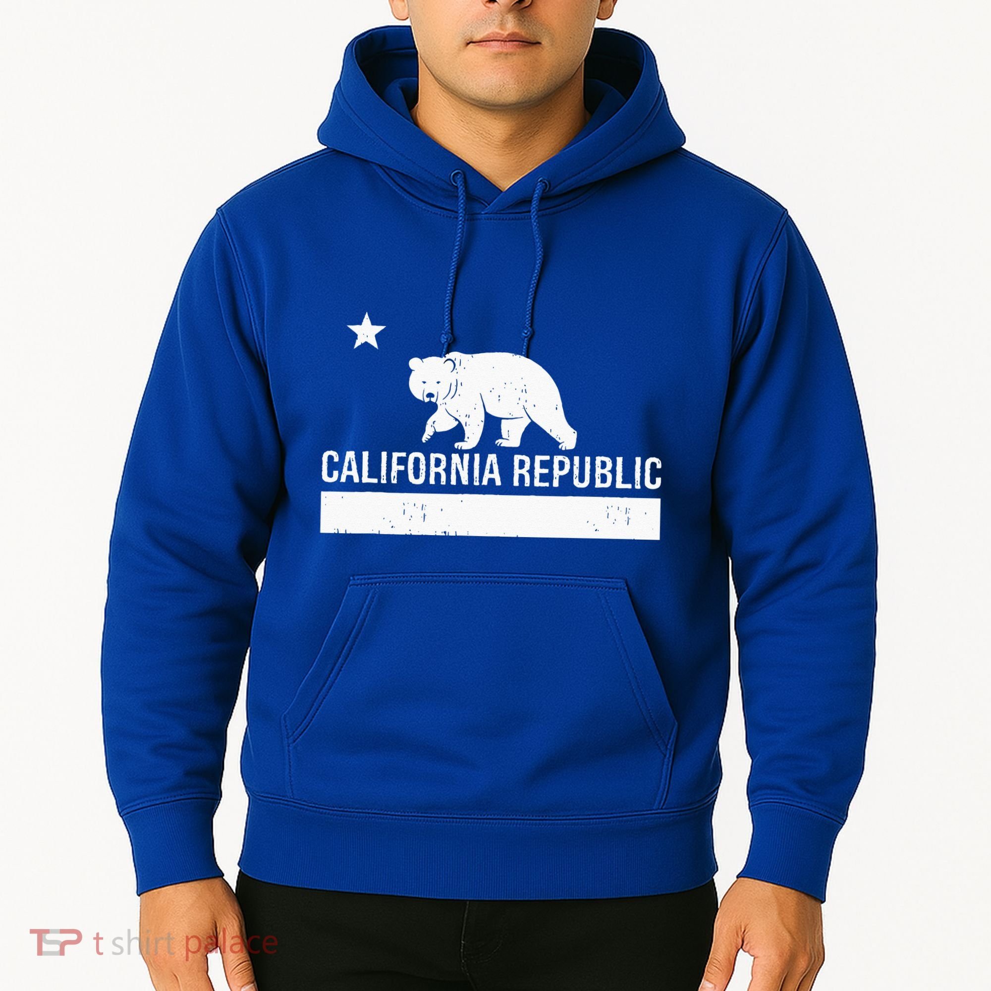 California Republic State Flag Hoodie