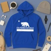 California Republic State Flag Hoodie thumb 3