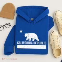 California Republic State Flag Hoodie thumb 4