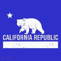 California Republic State Flag T-Shirt thumb 7