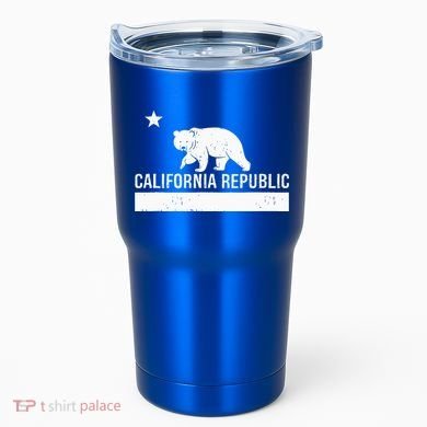 California Republic State Flag Tumbler