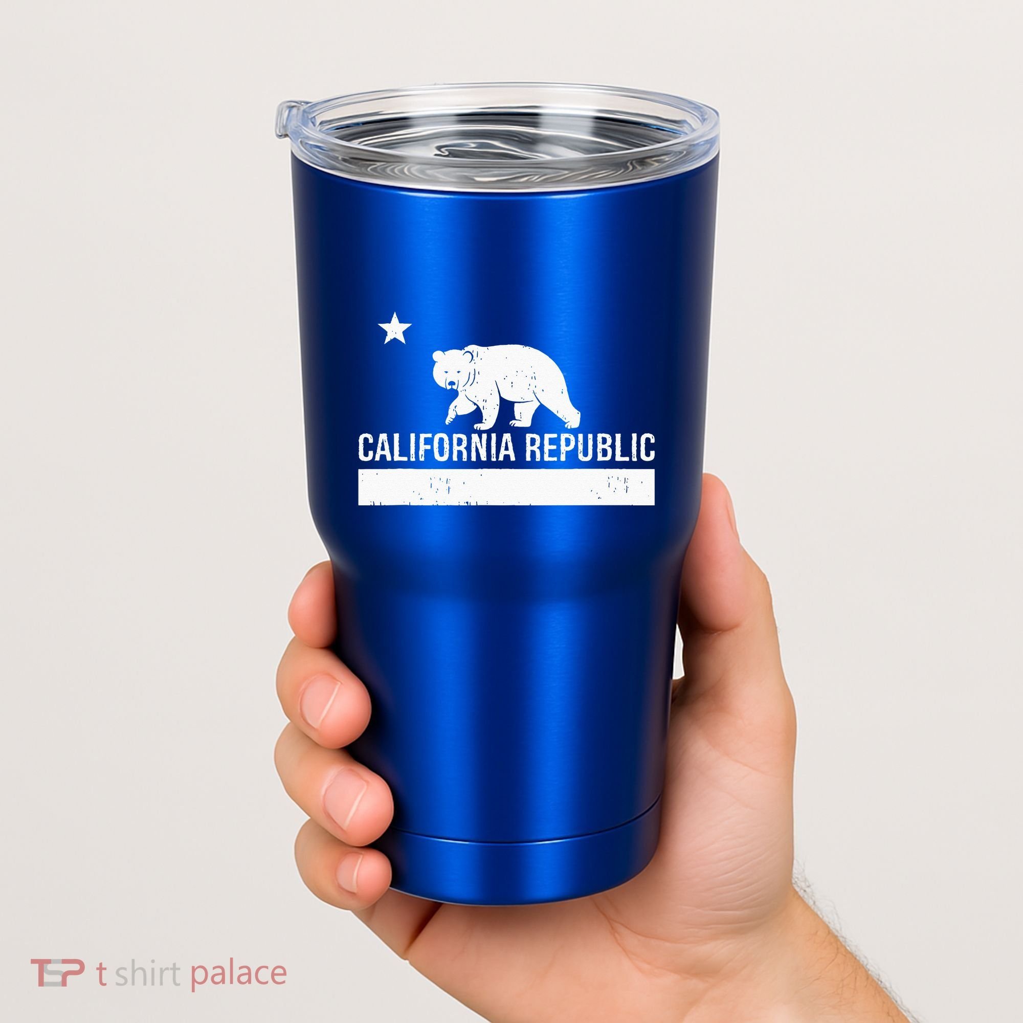 California Republic State Flag Tumbler