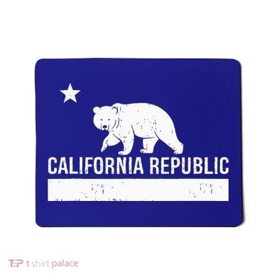 California Republic State Flag Mousepad