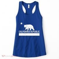 California Republic State Flag Women's Tank Top thumb 0