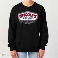 Cool Retro Spicoli’S Surf Shop Logo Women's Sweatshirt thumb 0