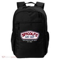 Cool Retro Spicoli’S Surf Shop Logo Backpack thumb 0