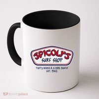 Cool Retro Spicoli’S Surf Shop Logo Coffee Mug thumb 0