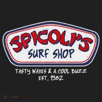 Cool Retro Spicoli’S Surf Shop Logo Beanie thumb 2