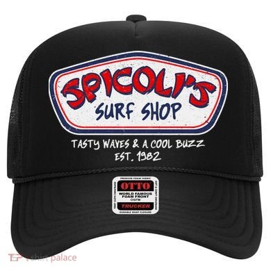Cool Retro Spicoli’S Surf Shop Logo Hat