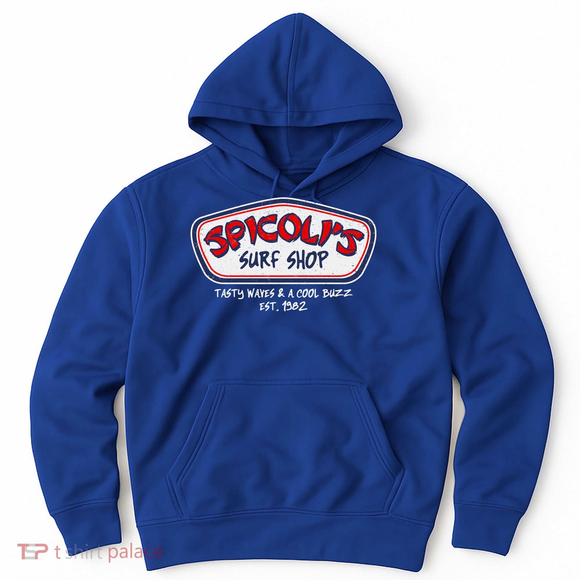 Cool Retro Spicoli’S Surf Shop Logo Hoodie