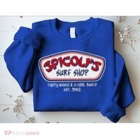 Cool Retro Spicoli’S Surf Shop Logo Sweatshirt thumb 2