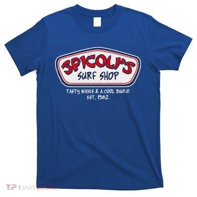 Cool Retro Spicoli’S Surf Shop Logo T-Shirt