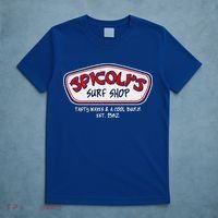 Cool Retro Spicoli’S Surf Shop Logo T-Shirt thumb 5
