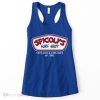 Cool Retro Spicoli’S Surf Shop Logo Women's Tank Top thumb 0