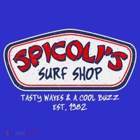 Cool Retro Spicoli’S Surf Shop Logo Baby Bodysuit thumb 2