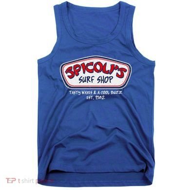 Cool Retro Spicoli’S Surf Shop Logo Tank Top