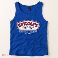 Cool Retro Spicoli’S Surf Shop Logo Tank Top thumb 2