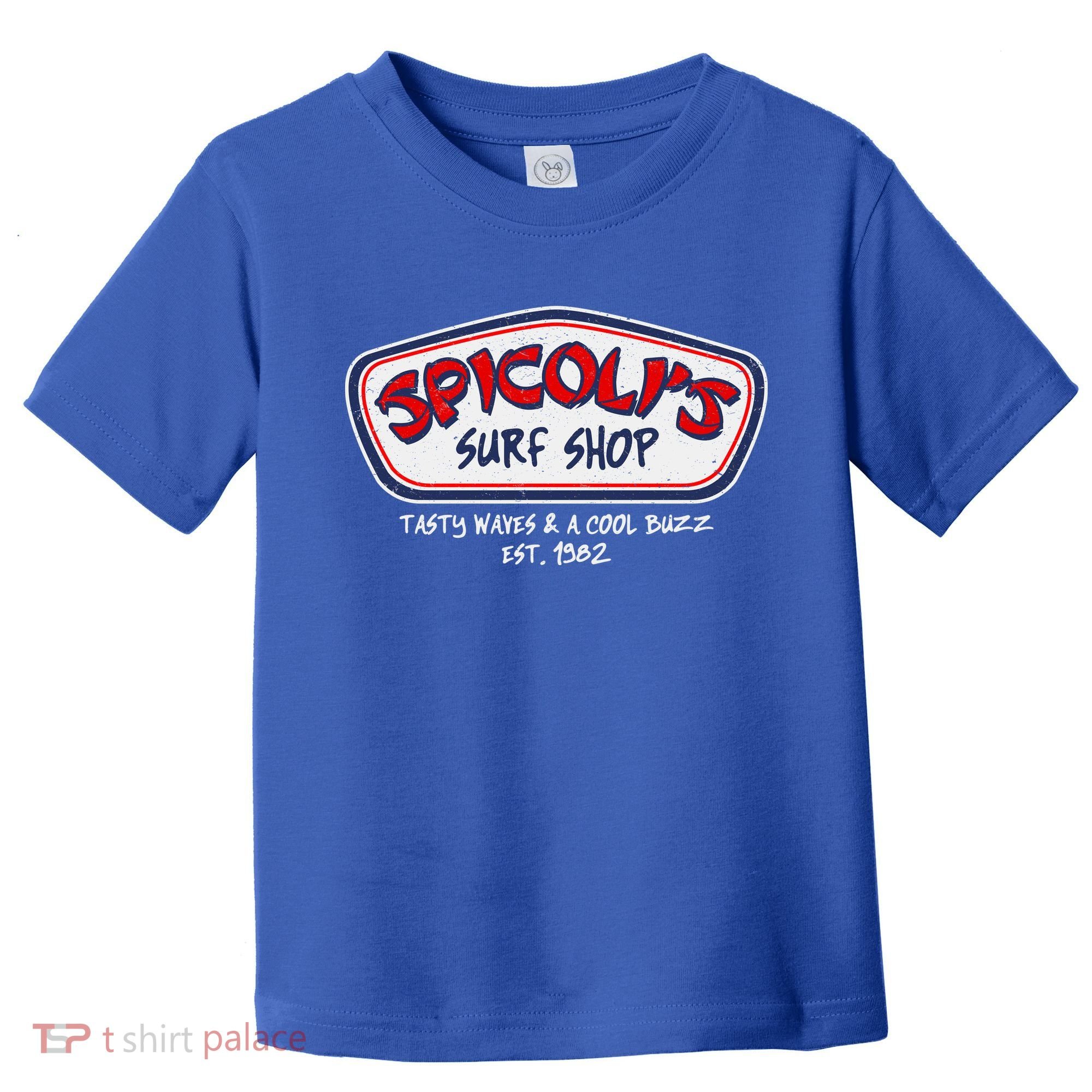 Cool Retro Spicoli’S Surf Shop Logo Toddler T-Shirt