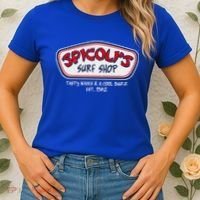 Cool Retro Spicoli’S Surf Shop Logo Women's T-Shirt thumb 2
