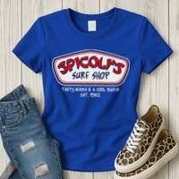 Cool Retro Spicoli’S Surf Shop Logo Women's T-Shirt thumb 3