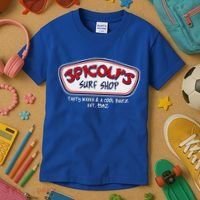 Cool Retro Spicoli’S Surf Shop Logo Kids T-Shirt thumb 3