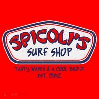 Cool Retro Spicoli’S Surf Shop Logo Santa Hat thumb 1