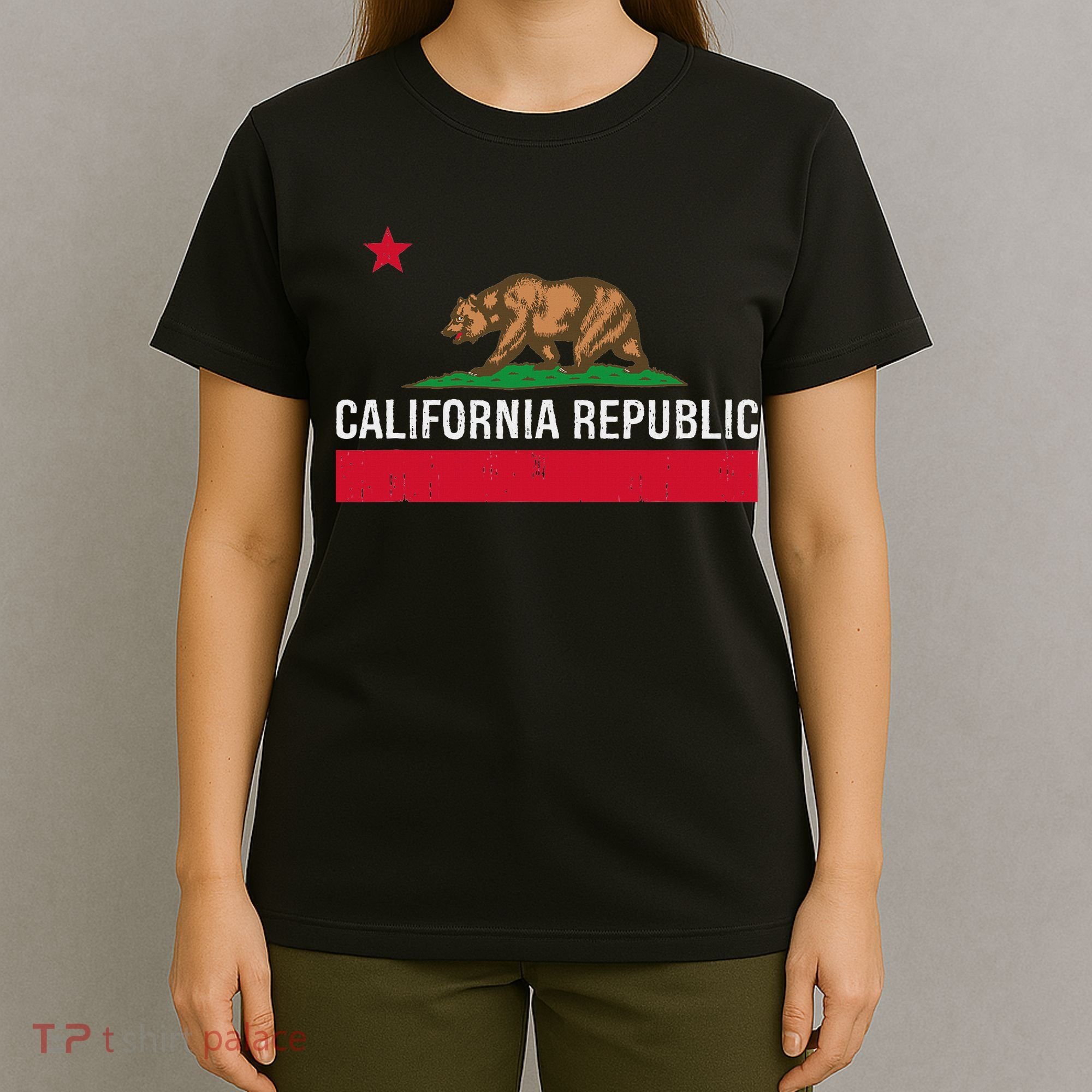 California Republic State Flag T-Shirt