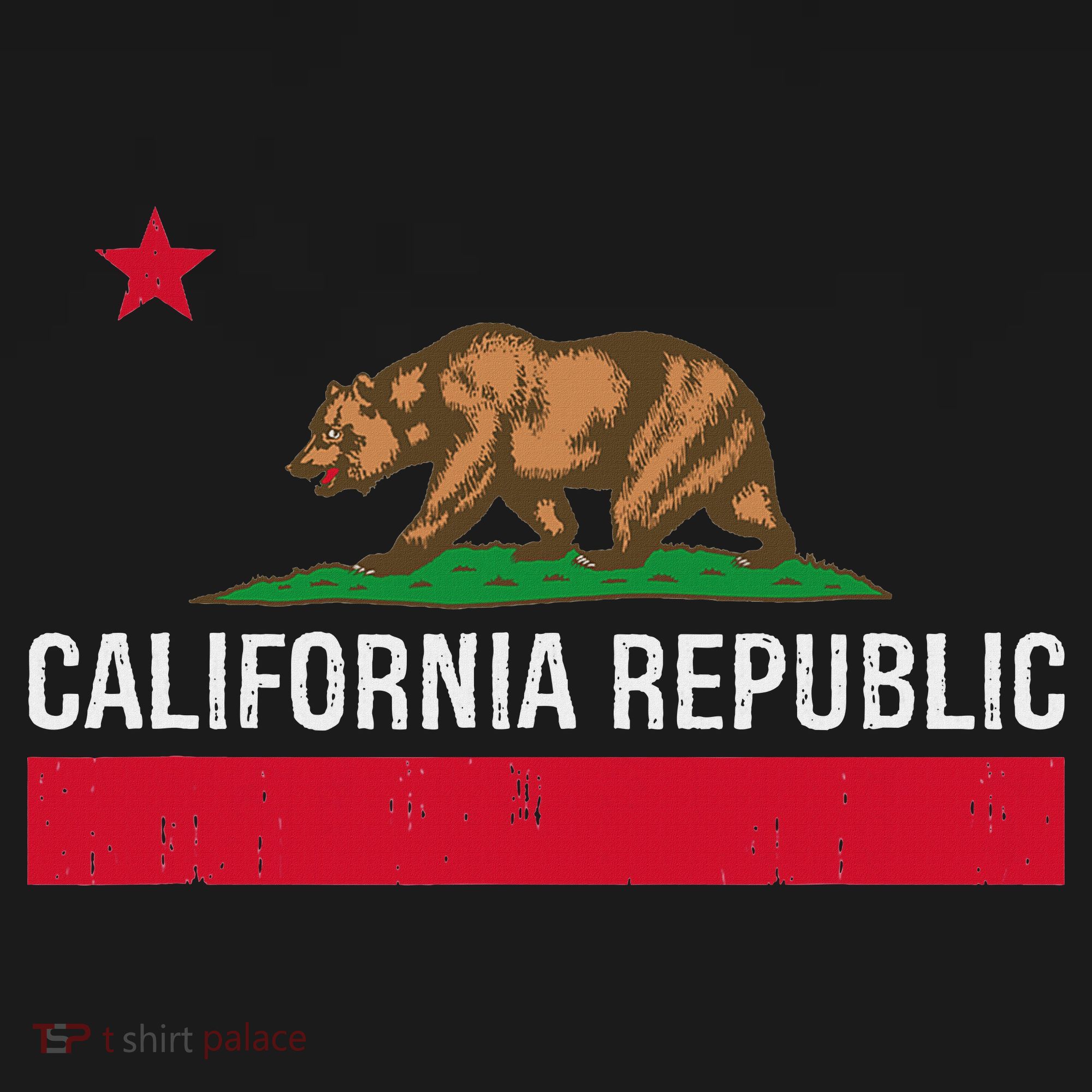 California Republic State Flag Polo