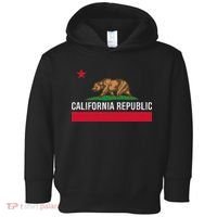 California Republic State Flag Toddler Hoodie thumb 0