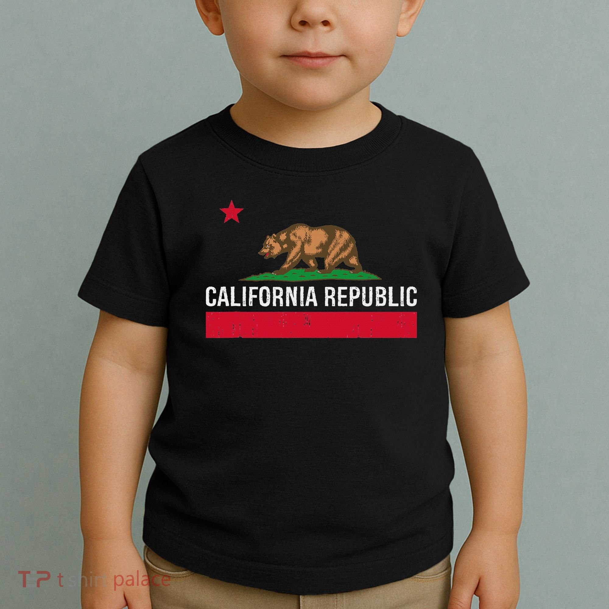 California Republic State Flag Toddler T-Shirt