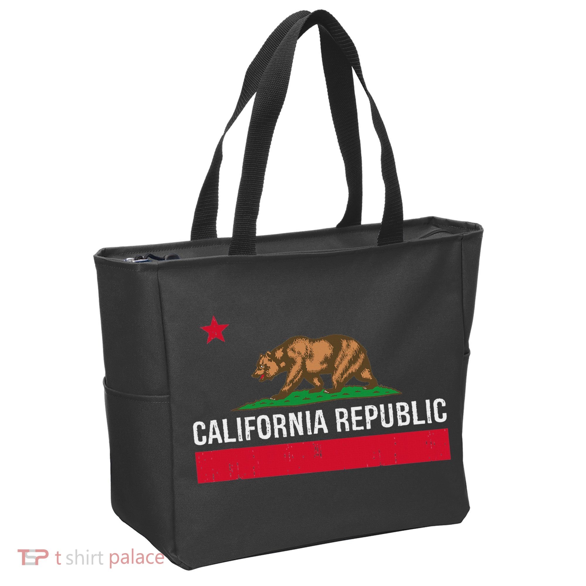 California Republic State Flag Tote Bag