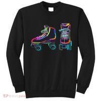 Colourfull Roller Skate Novelty Rollerskate Skating Sweatshirt thumb 0
